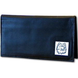 College Checkbook Cover in a tin -  UCONN Huskiescollege 