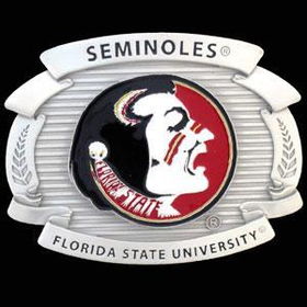 College Oversized Belt Buckle - FSU Seminolescollege 