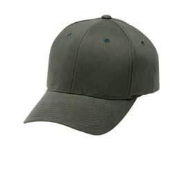 Yupoong flexfit brushed twill cap Color: BLACK S/Myupoong 