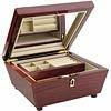 Square Jewelry Box Gloss Finish Oaksquare 