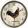 Rooster Resin Wall Clockrooster 