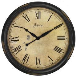 The Grand - Large Distressed Case Resin Wall Clockgrand 