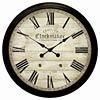 Chester Clockmaker - Large Metal Wall Clock