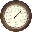 Outdoor Rust Finish Thermometer