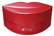Red Lips Faux Leather Jewelry Case
