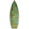 Surfboard Green - Wall/Table Clocksurfboard 