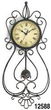 Wrought Iron Pendulum Wall Clock