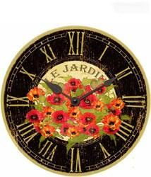 Le Jardin 14' Red Poppy Clockjardin 