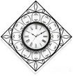 Diamond Wrought Iron Clock-Indoor/Outdoor
