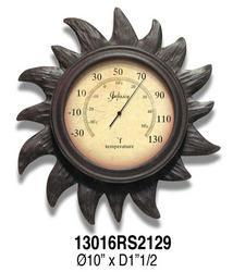 Sunny Day Thermomter-Rust Finishsunny 