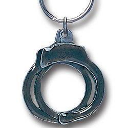 Pewter Key Ring - Handcuffspewter 