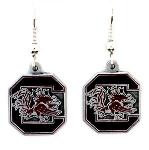 S. Carolina Gamecocks Dangle Earringscollege 