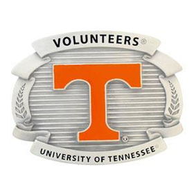 College Oversized Belt Buckle - Tennessee Volunteerscollege 