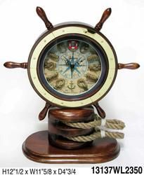 Catalina Ships Wheel w/Rope Knot Accentscatalina 