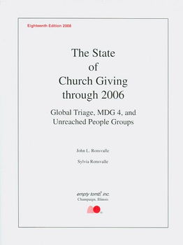 The State of Church Giving Through 2006state 
