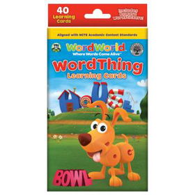 Word World WordThing Learning Cards Case Pack 72word 