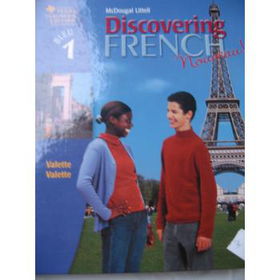 DISCOVERING FRENCH Bleu 1 Valette Valette Case Pack 2discovering 