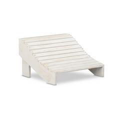 Adirondack Foot Rest- Beach Whiteadirondack 