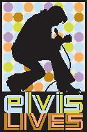 Elvis Lives 1 39"x58"elvis 