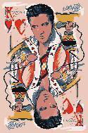 Elvis King of Heart 39"x58"elvis 