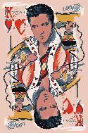 Elvis King of Heart 39"x58"elvis 