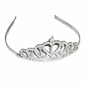 Deluxe Rhinestone Tiara - Lot 12rhinestone 