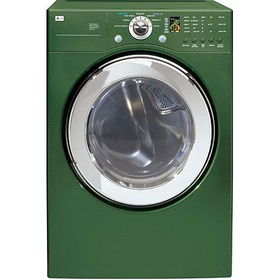 LG 7.3 CF ELEC DRYER FRT PANEL GREENelec 