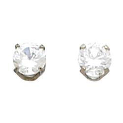 Inverness Palladium Plated Cubic Zirconia Earringsinverness 