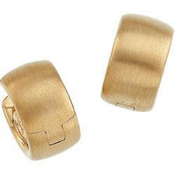 14K Yellow Gold Hinged Earringsyellow 