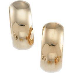 14K Yellow Gold Hinged Earringsyellow 