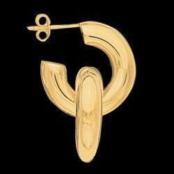 14K Yellow Gold Dangle Earringsyellow 