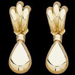 14K Yellow Gold Dangle Earringsyellow 