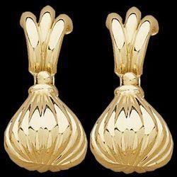 14K Yellow Gold Dangle Earringsyellow 