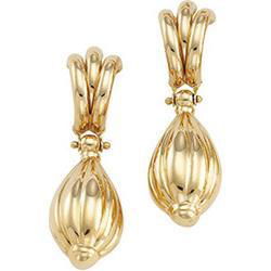 14K Yellow Gold Dangle Earringsyellow 