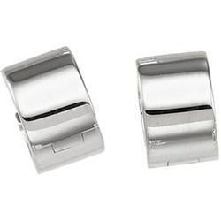 Sterling Silver Hinged Earringssterling 