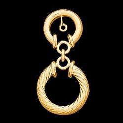 14K Yellow Gold Dangle Earrings Jacketyellow 