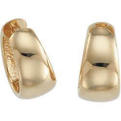 14K Yellow Gold Hinged Earringsyellow 