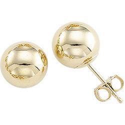 14K Yellow Gold Ball Earringsyellow 