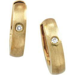 14K Yellow Gold Diamond Earringsyellow 