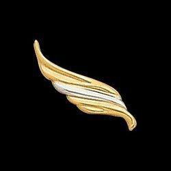14K Two Tone Gold Ear Trimtwo 