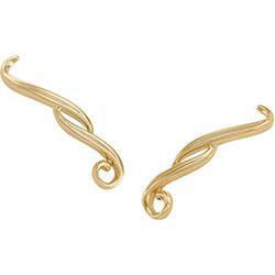 14K White Gold Ear Trimwhite 