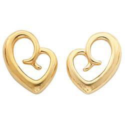 14K Yellow Gold Mother's Love Earringsyellow 