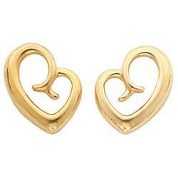 14K White Gold Mother's Love Earringswhite 