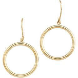14K Yellow Gold Geometric Earringsyellow 