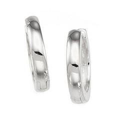 Sterling Silver Hoop Earringssterling 