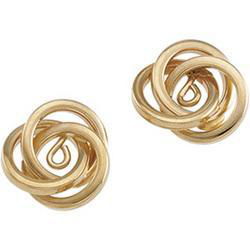 14K Yellow Gold Knot Earrings Jacketyellow 