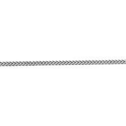 Sterling Silver Solid Curb Link Flat Solid - 30 inchessterling 