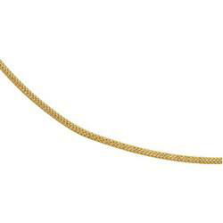 14K Yellow Gold Hollow Mesh Chain - 16 inchesyellow 