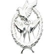 Sterling Silver Remembrance Lapel Pin
