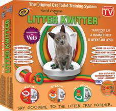 Doogie's LITTER KWITTER CAT TRAINING SYSTEM with DVDdoogie 